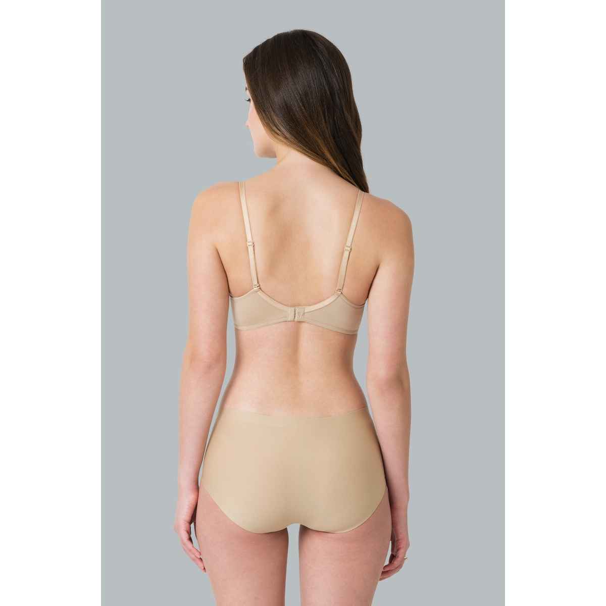 Van Heusen Women Skin No Visible Panty Line Easy Stain Release Gusset Hipster Panty - S/M