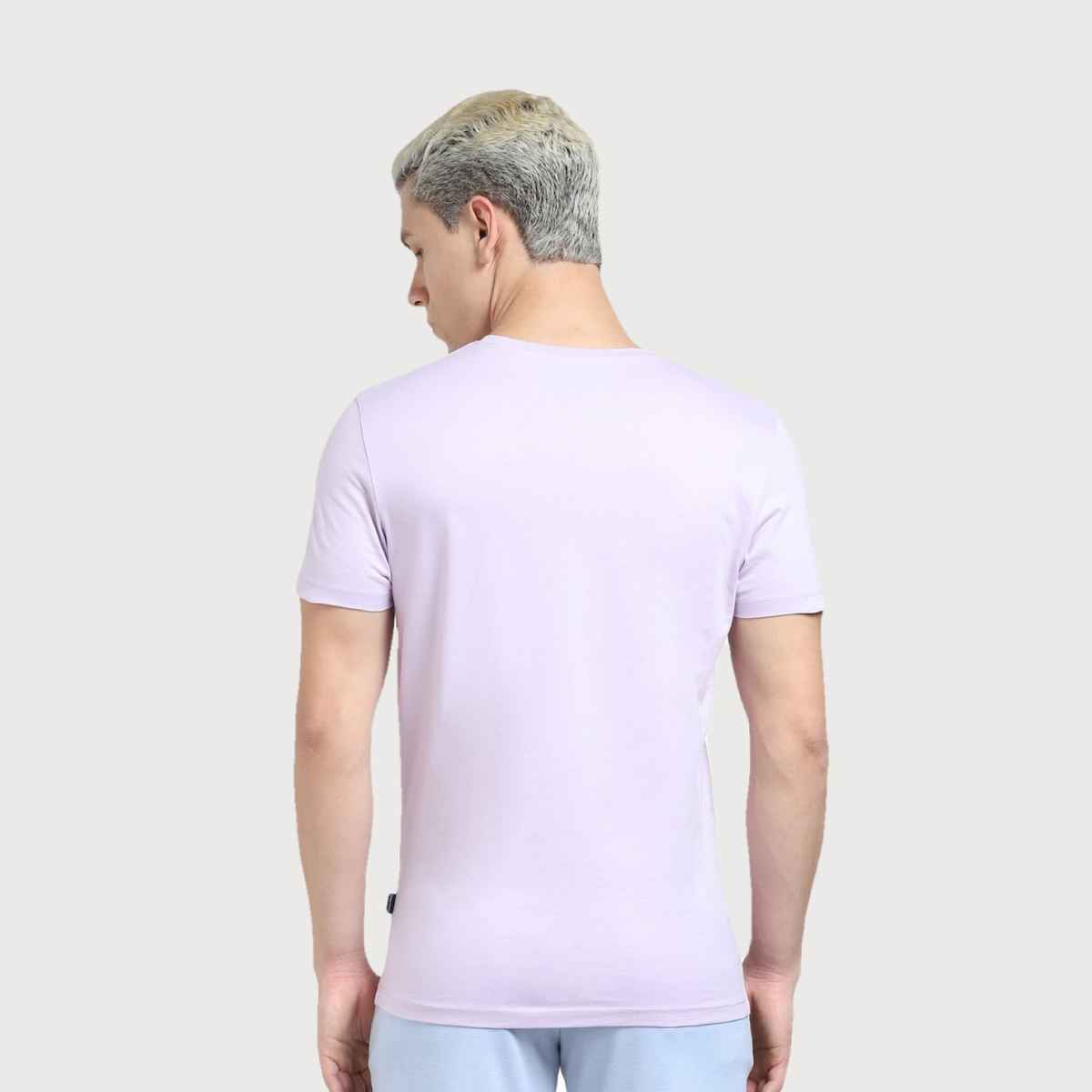 JACK & JONES Men's Slim fit T-shirt | Purple - S