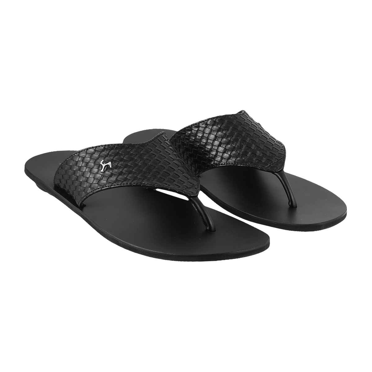 Mochi Men Black Color Slip On Ethnic Size UK 5 (16-9102)