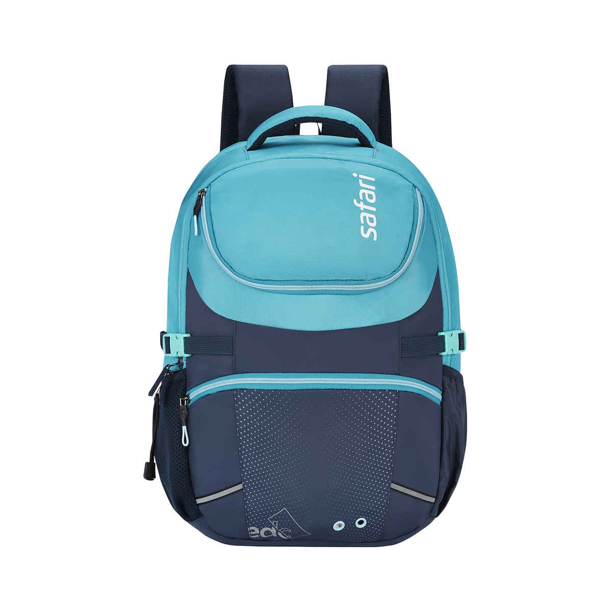 Safari Unisex Solid Polyester 43 L Laptop Backpack | Cyan