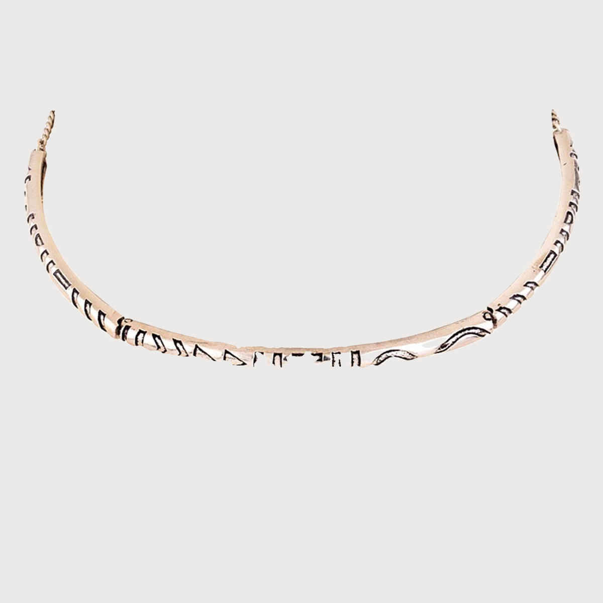 Voylla Aztec Bar Tribal Inspired Choker Necklace
