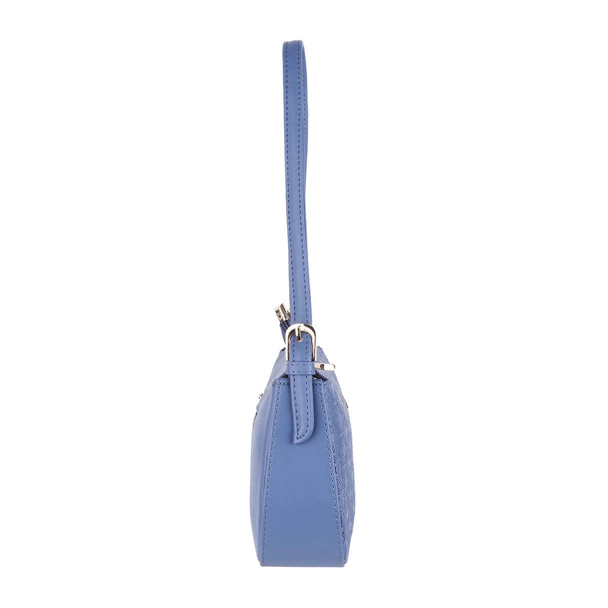 Metro Blue Synthetic Sling Bag for Women | 66-178-45