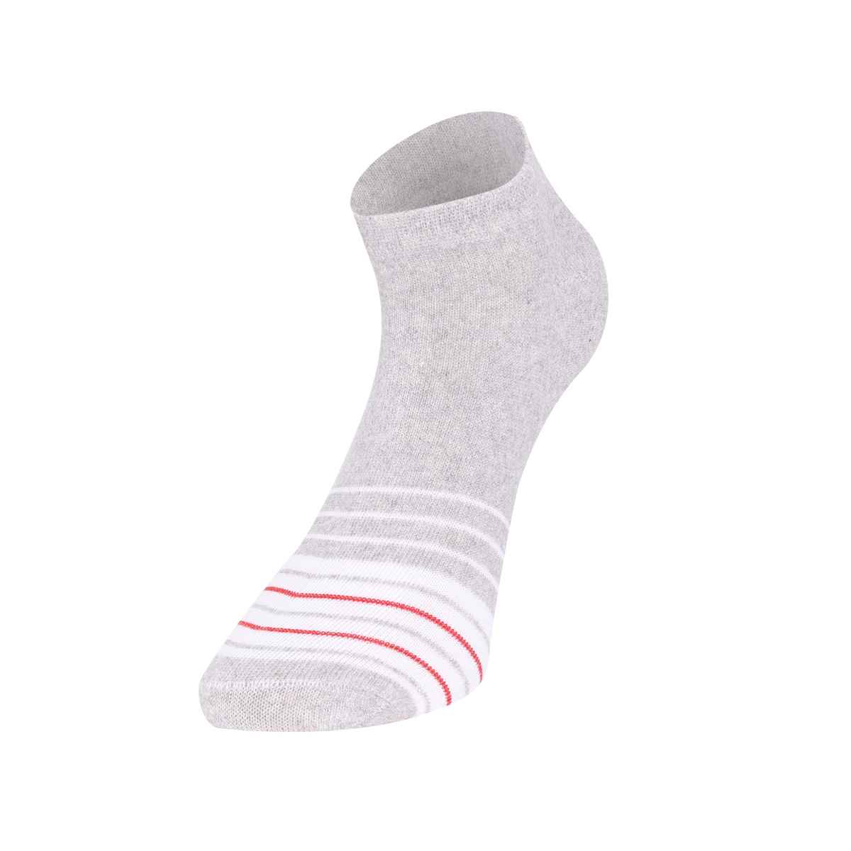 SOXBAE Striped Ankle Length Socks | Multicolour - Free Size