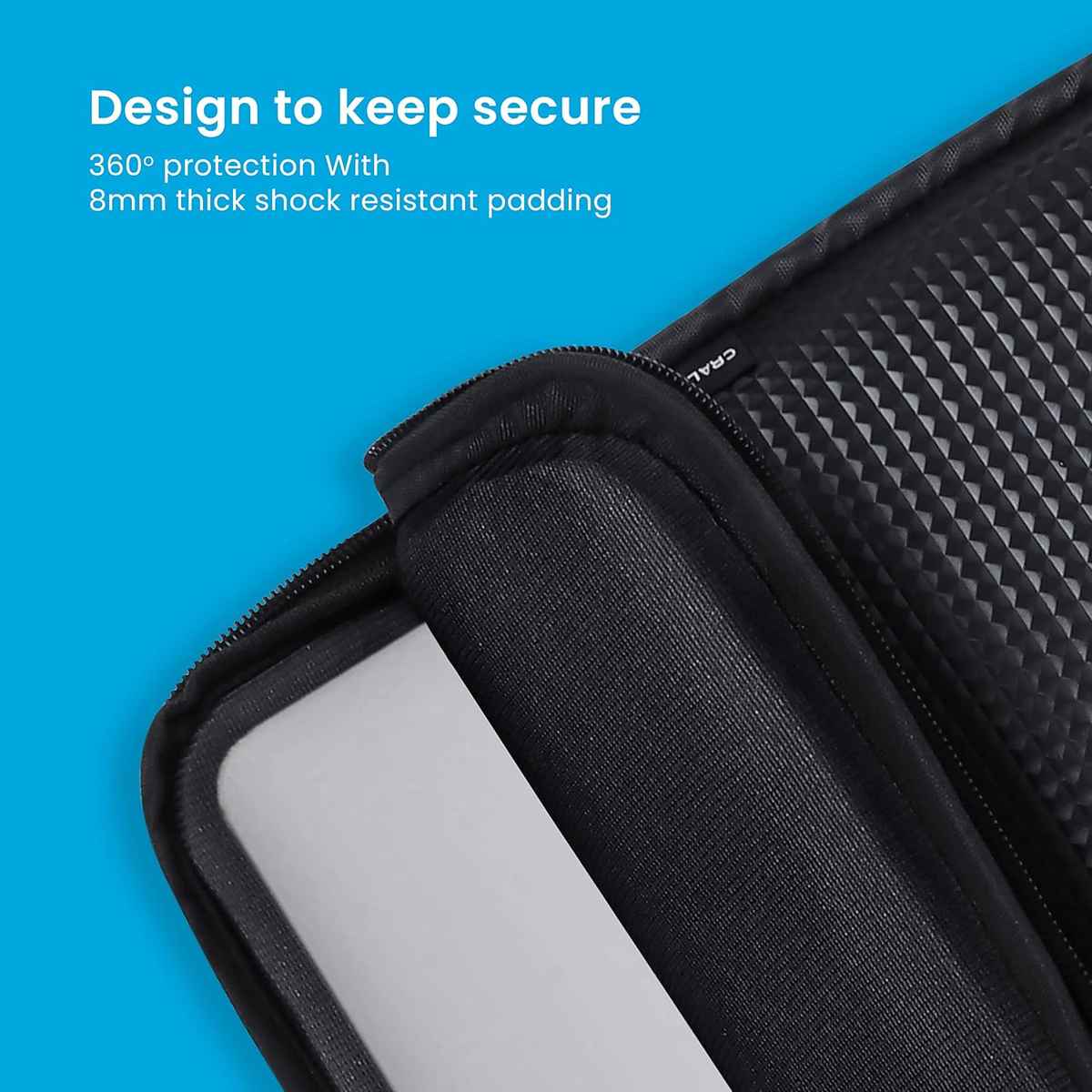 Craloft 14 Inch Laptop Sleeve Cover Bag for MacBook/Dell/HP/Lenovo - Office & Travel Use (L29)