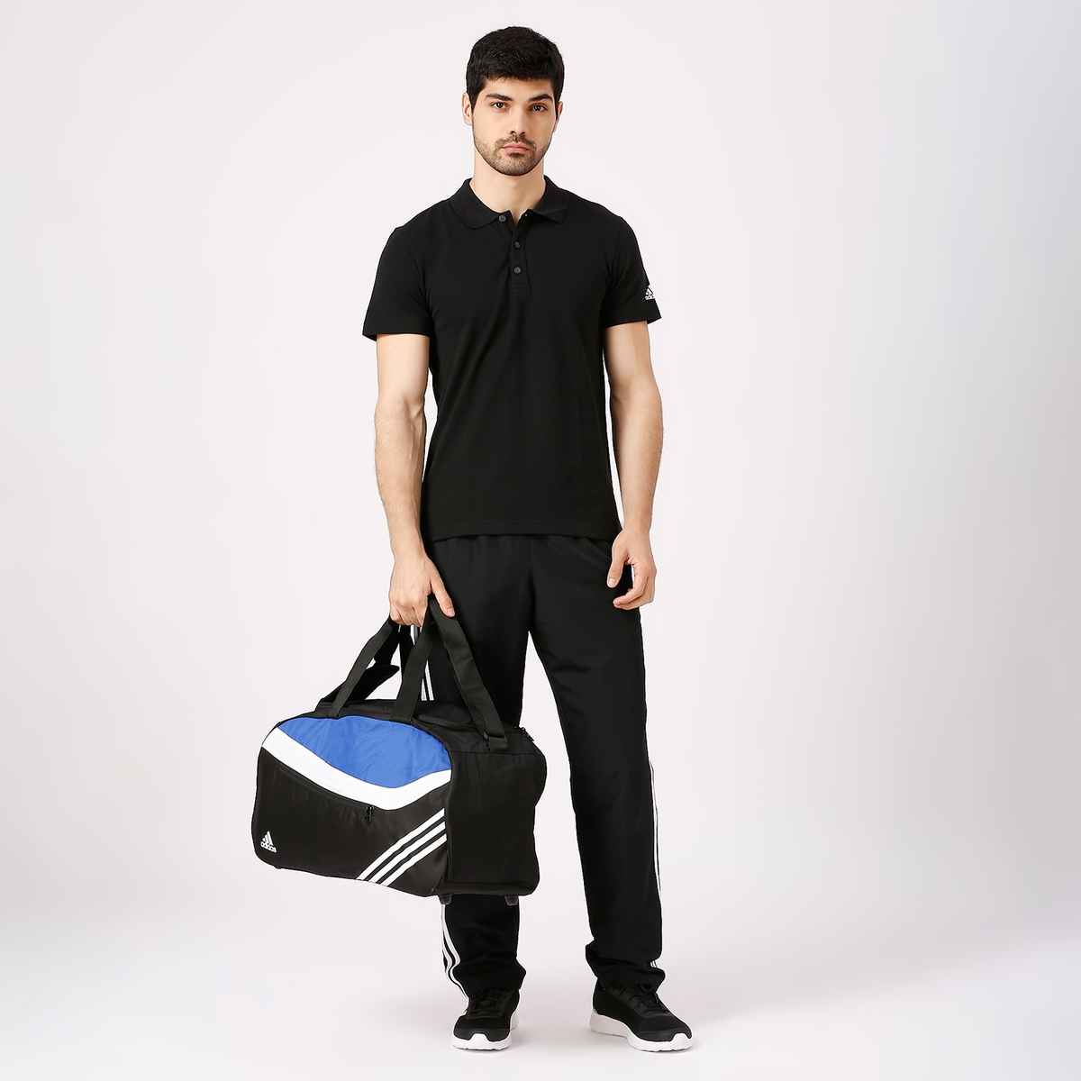 Adidas Men's Solid Black T-Shirt | XL | HI5596