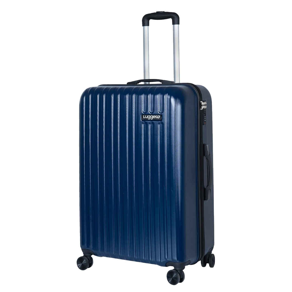 Luggero Classic Trolley Bag | Deep Blue - L