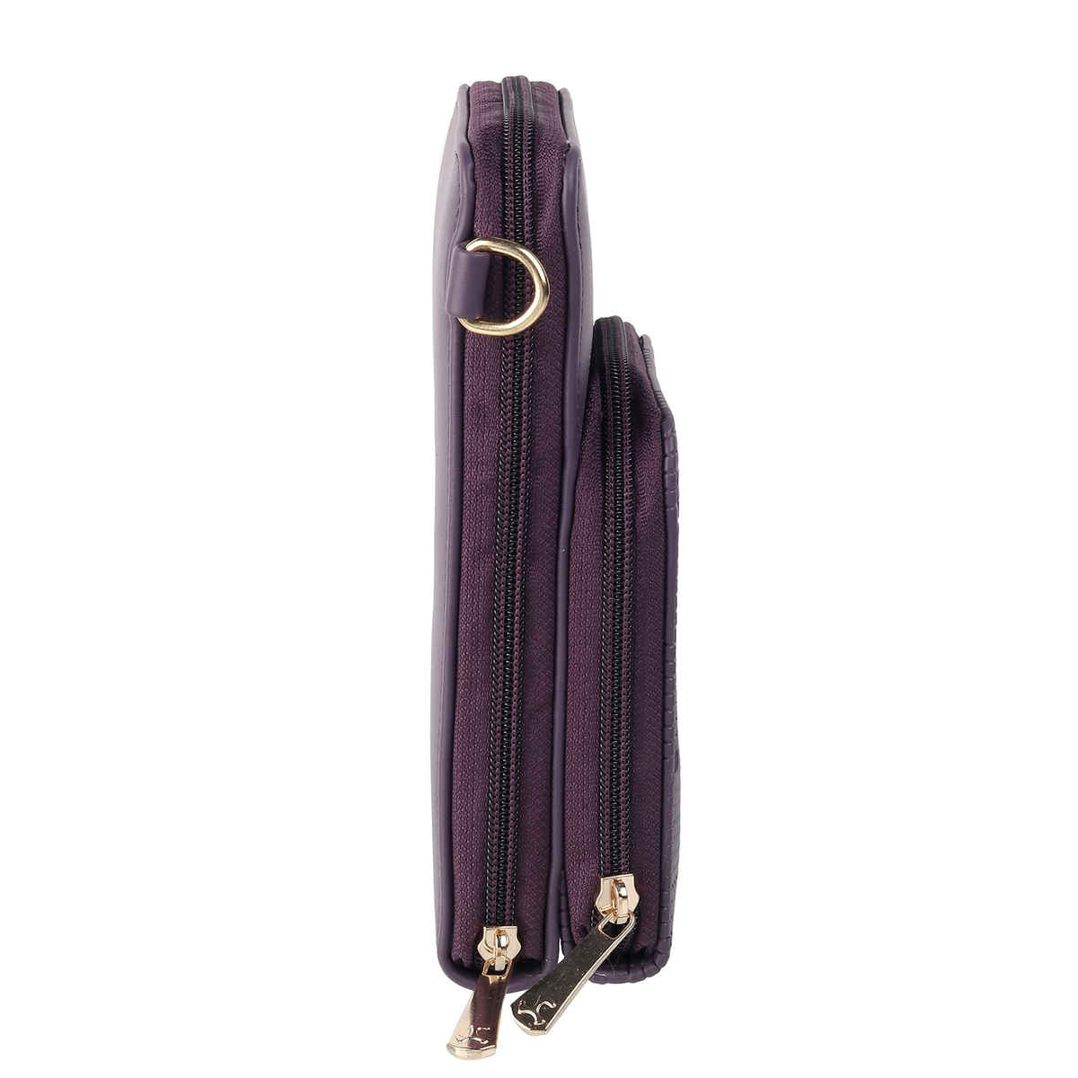 Mochi Purple Synthetic Sling Bag for Women | 95-8372-26