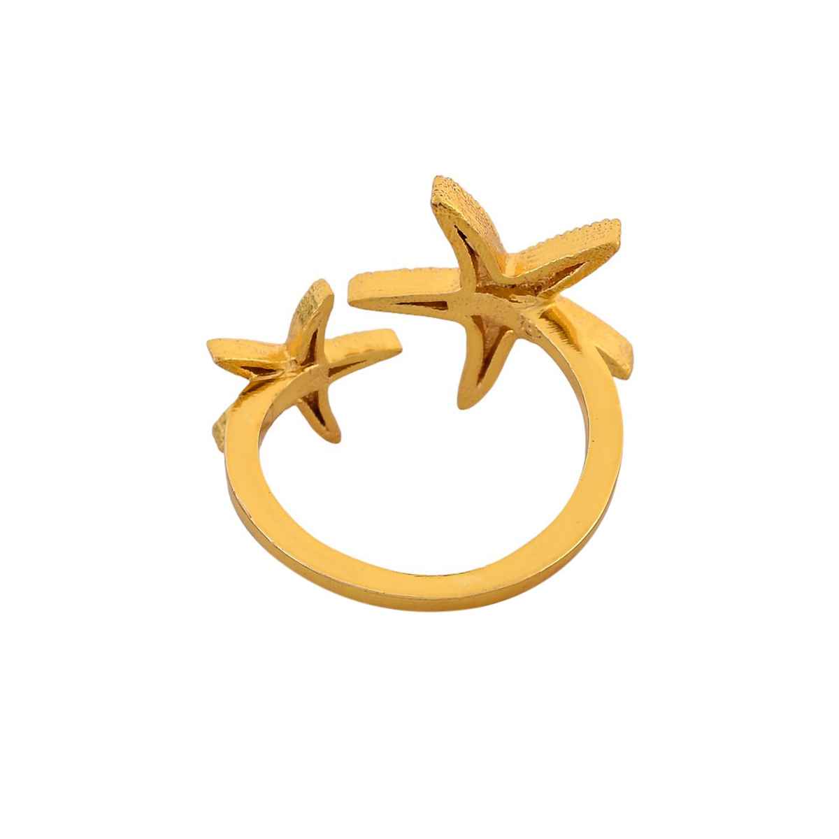 Voylla Hawaii Starfish Open Finger Ring