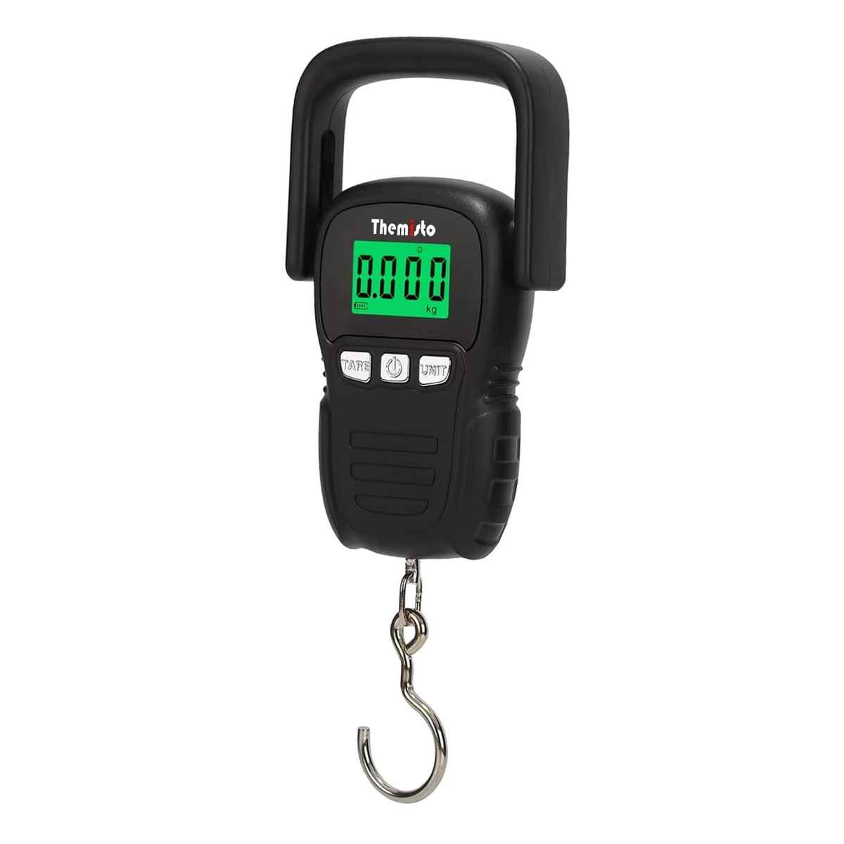 Themisto TH-WS12 Digital Hanging Travel Luggage Scale with Strap | Capacity - 50 kg