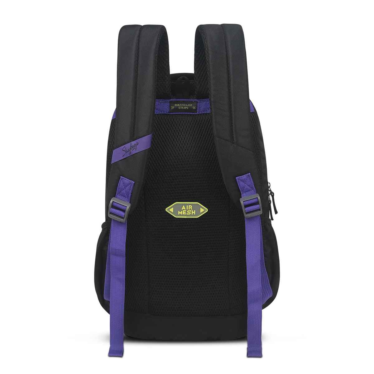 Skybags Unisex Logo Polyester 22 L Laptop Backpack | Black