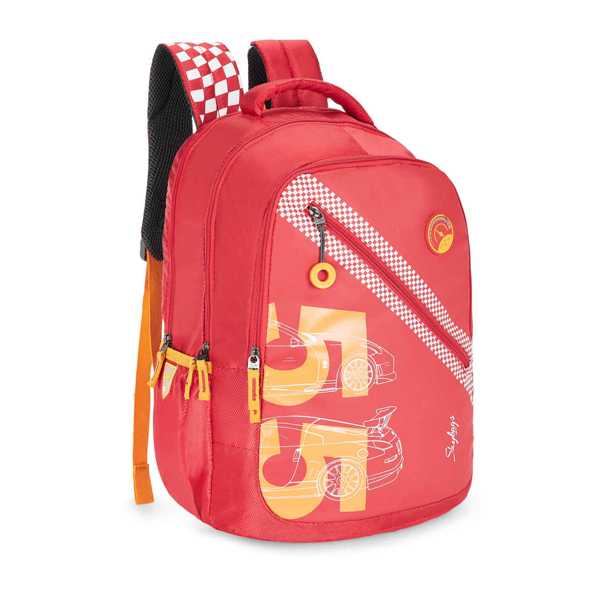 Skybags Lumous Laptop Backpack | Red 40 L