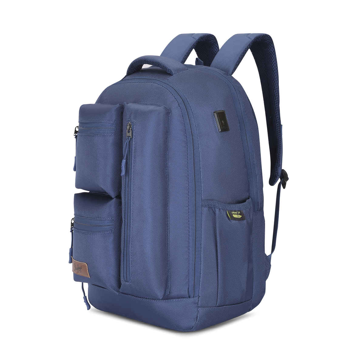 Skybags Unisex Solid Polyester 25 L Laptop Backpack | Navy Blue - 15.6 Inches