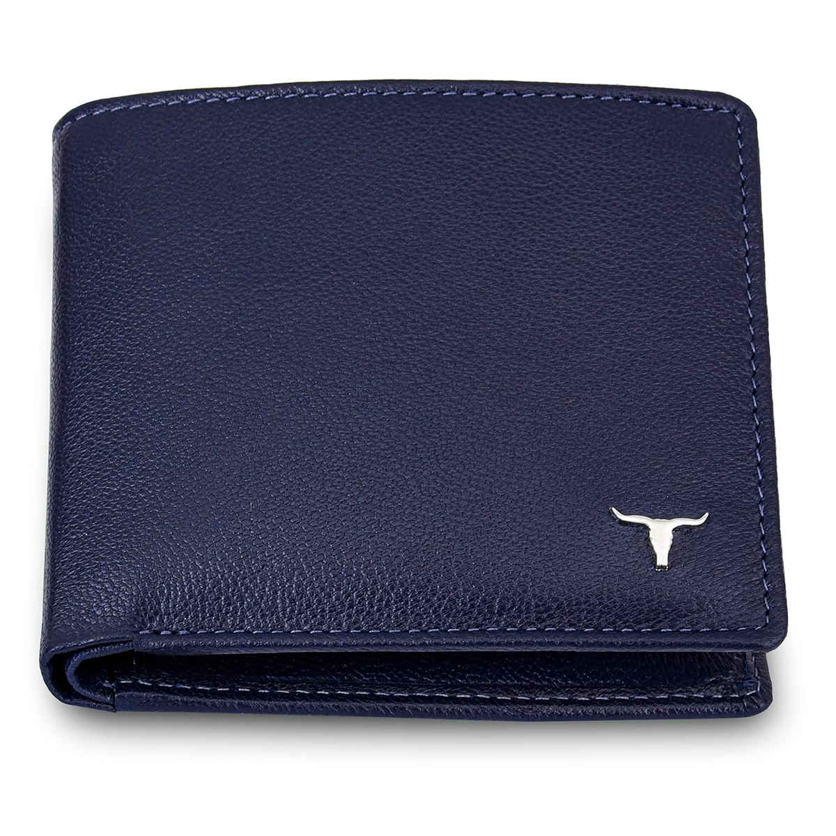Urban Forest Men's George Leather Wallet | Blueberry