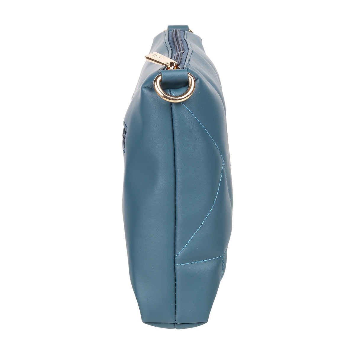 Metro Blue Synthetic Sling Bag for Women | 66-8390-45