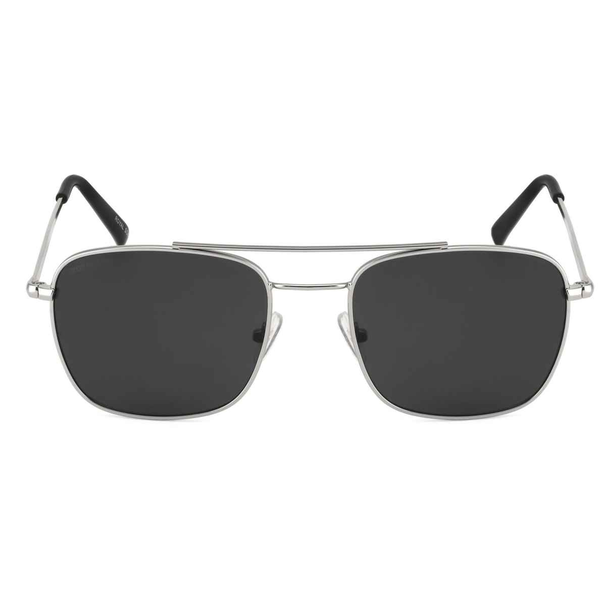 Royal Son Unisex Metal Square Sunglasses with UV Protection - RS0038AV