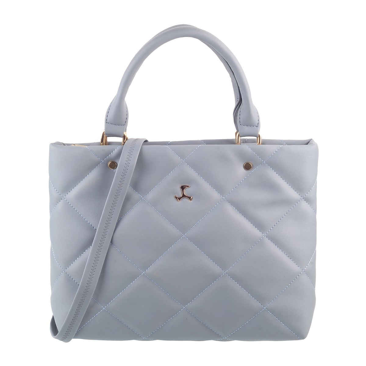 Mochi Women's Pu Satchel Bag | 66-8302-32 | Light Blue