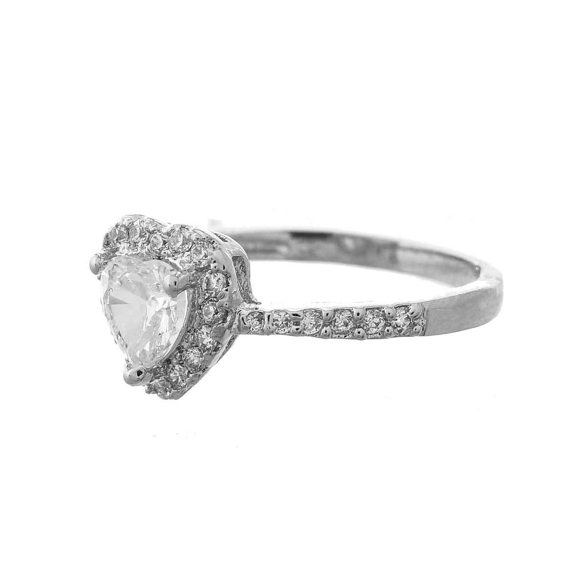 Voylla Valentine's Day Love in Bloom Solitaire Ring
