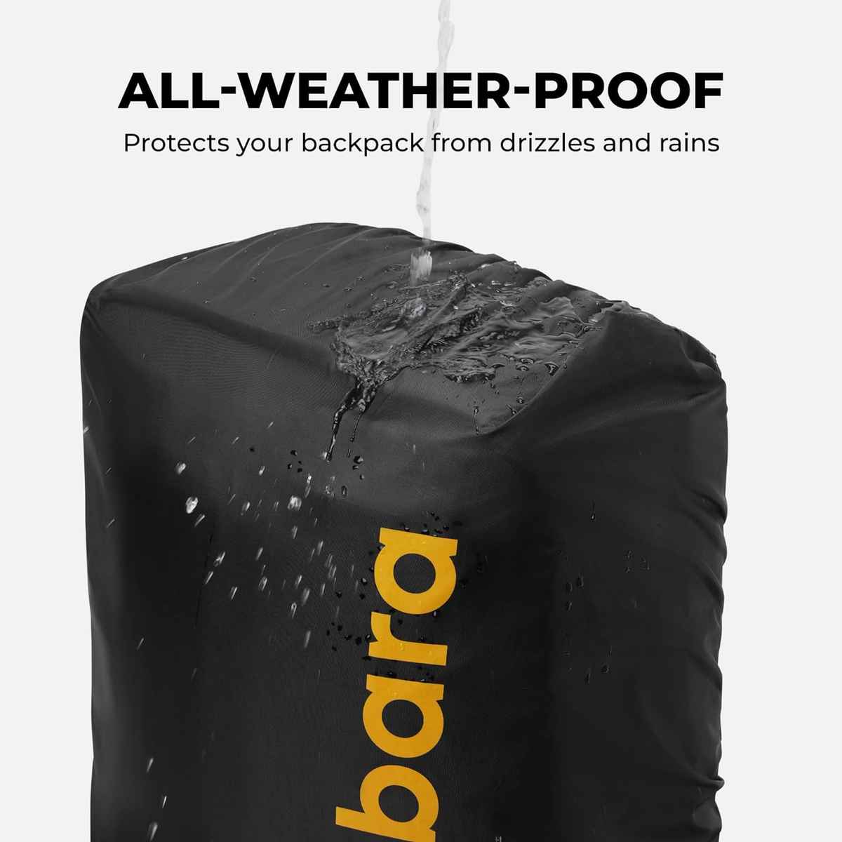 Mokobara Unisex Solid Polyester Luggage Cover | Crypto
