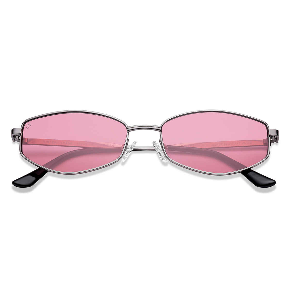 Vincent Chase By Lenskart Polarized & 100% UV Protection Unisex Sunglasses |  Wide 14.7 cm Pink