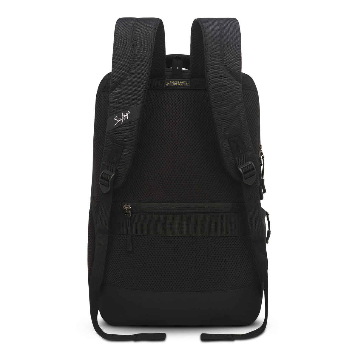 Skybags Unisex Solid Polyester 17 L Top Handle Laptop Backpack | Black - 15.6 Inches