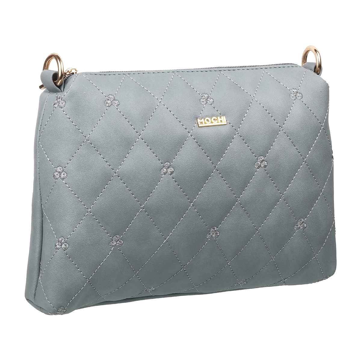 Mochi Women's Pu Sling Bag | 66-7354-14 | Grey