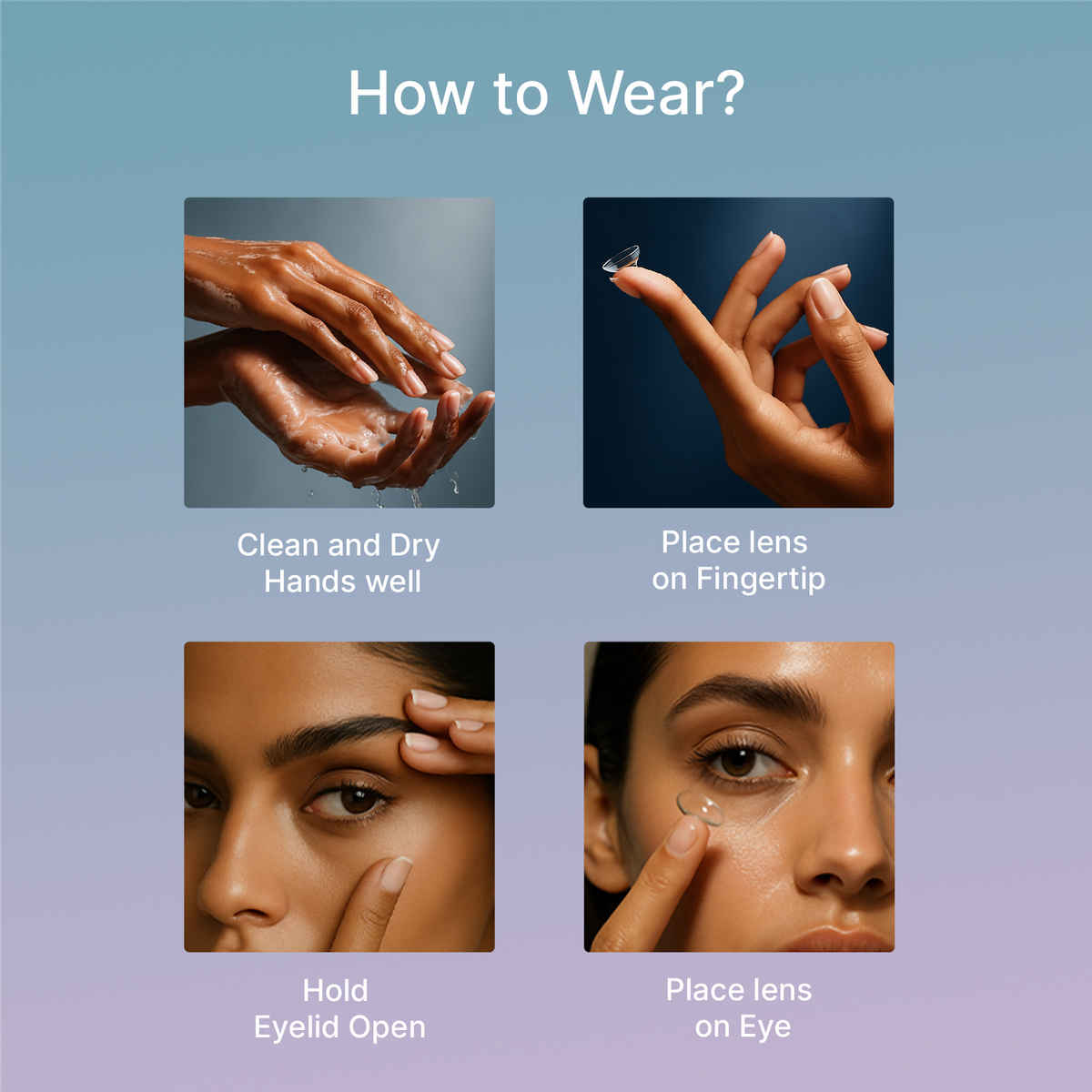 Aquacolor Candy Pack with Zero Power Daily Disposable Lens Spicy Gray