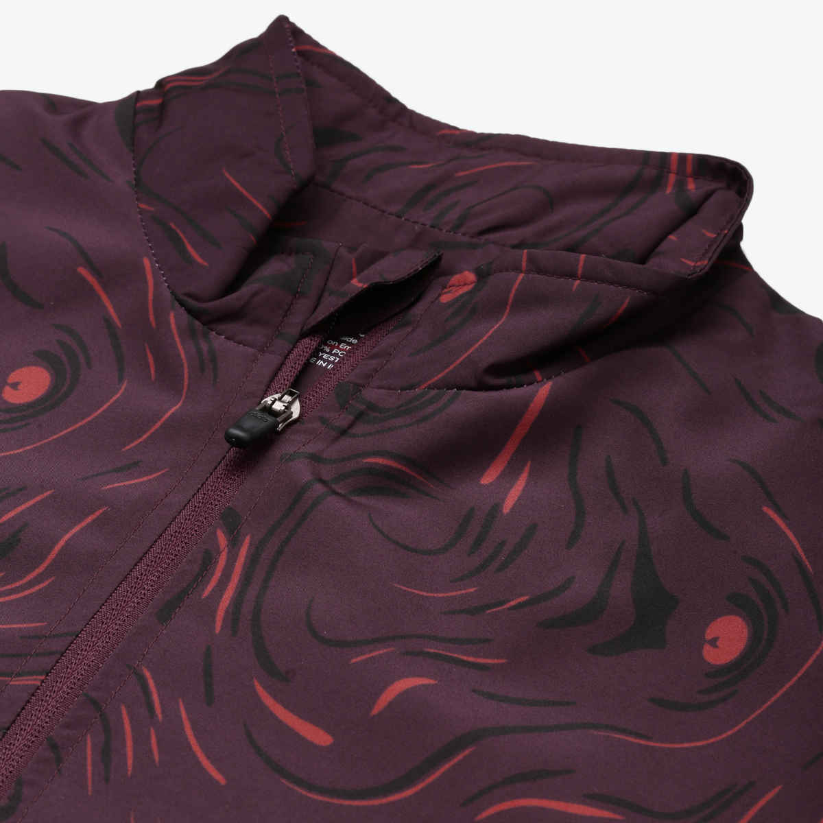 Dida Women's Sports Jacket | Regular Comfortable Stretchable Dry-Fit | Wine - S