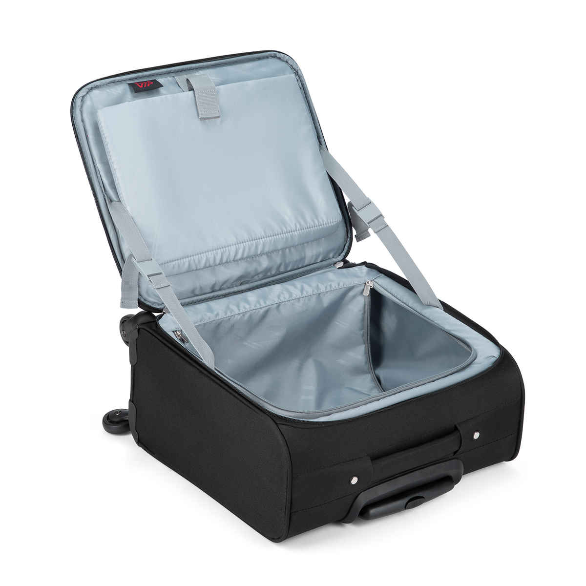 VIP Solid Polyester 47 L Overnighter | Black - S