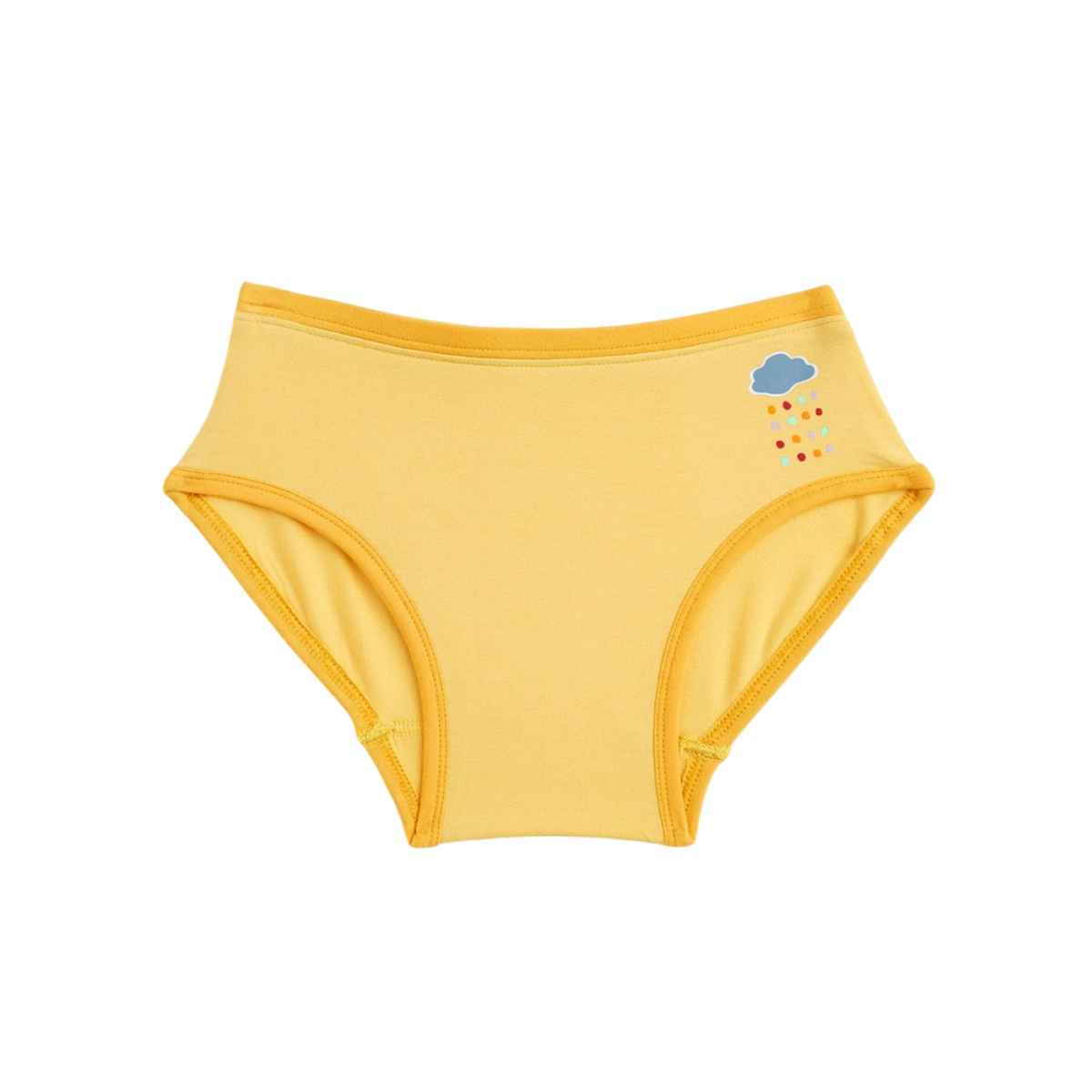 XY Life Hipsters for Girls, Modal, Antimicrobial - Violet+Minion Yellow | 13-14Y| Pack Of 2 Panty