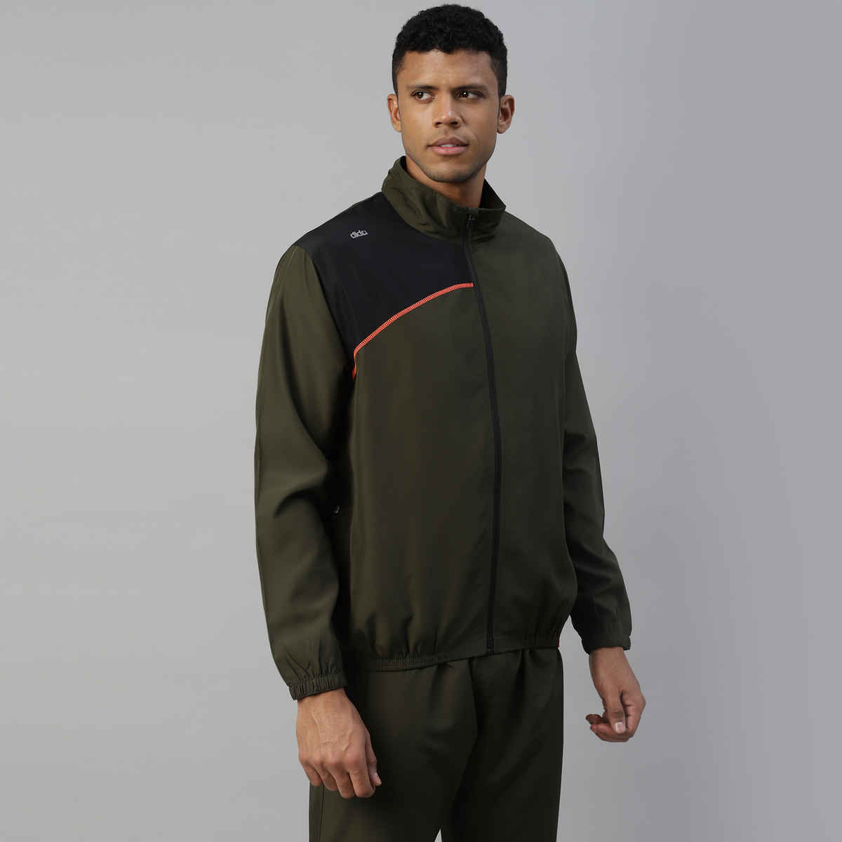 Dida Men's Sports Track Suit | Regular Comfortable Stretchable Dry-Fit | Green - M