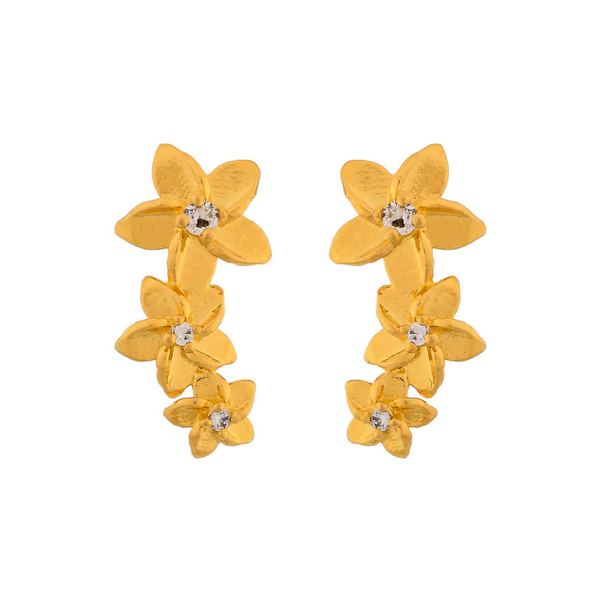 Voylla Hawaii Plumeria Ear Crawler