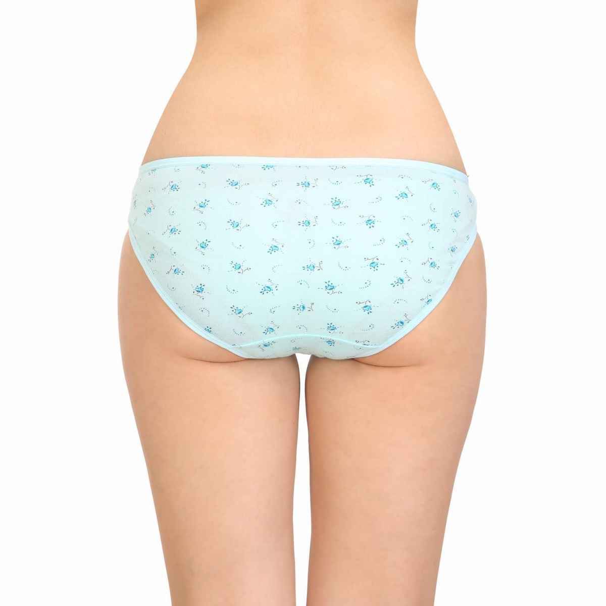 Bodycare Women High Cut Panty Printed Premium Cotton | Assorted - XL