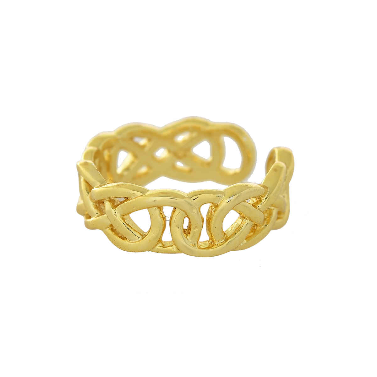 Voylla Valentine's Day Infinity Knot Of Love Ring