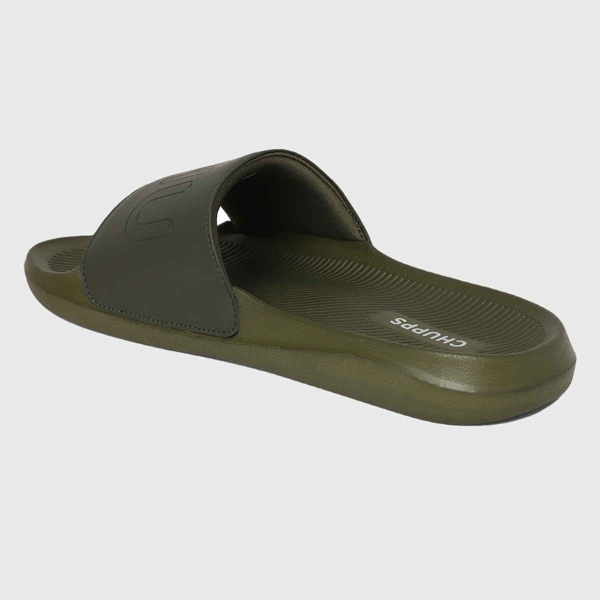 Chupps Pure Olive Men's Casual Slider - UK 9