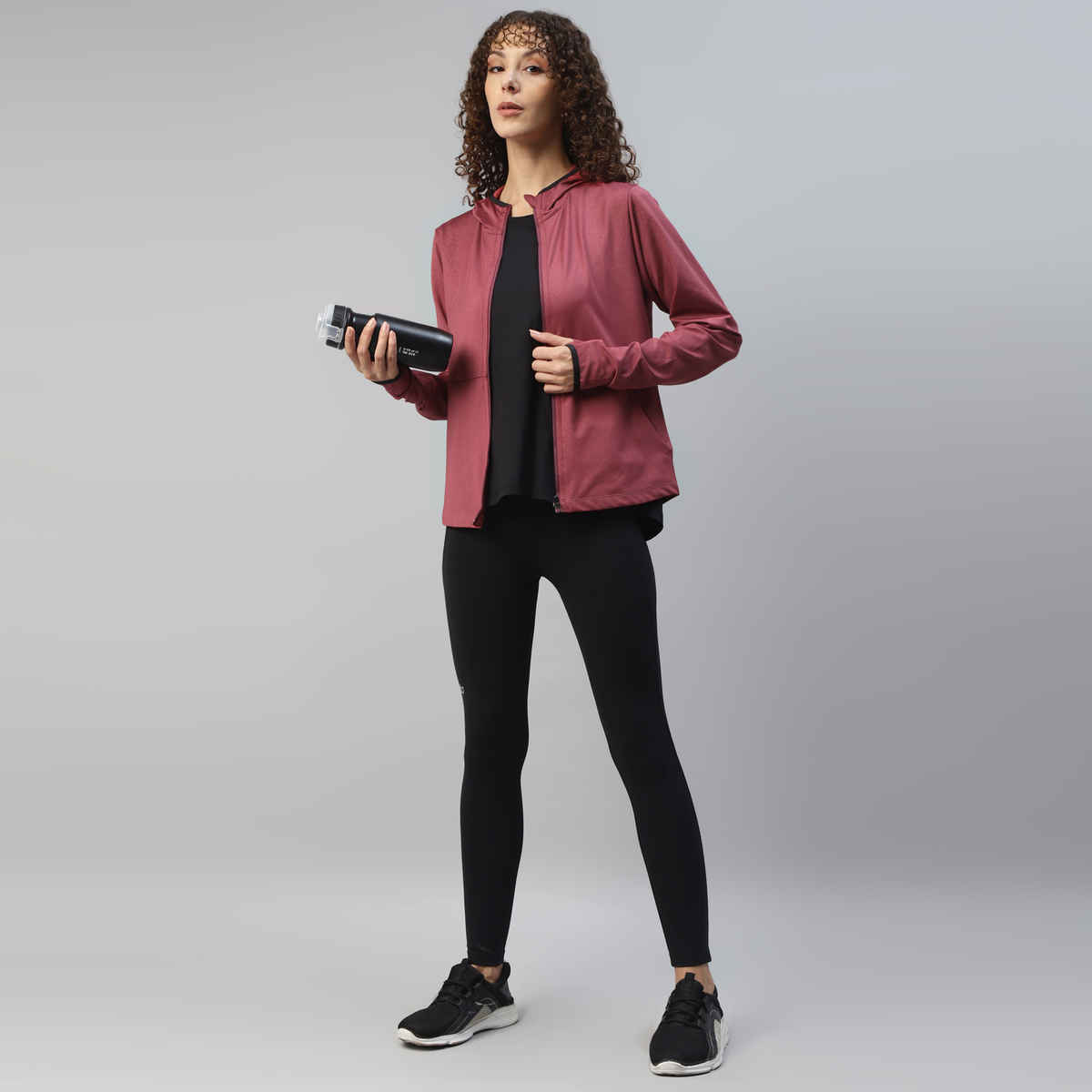 Dida Women's Sports Jacket | Regular Comfortable Stretchable Dry-Fit | D.Rose - M