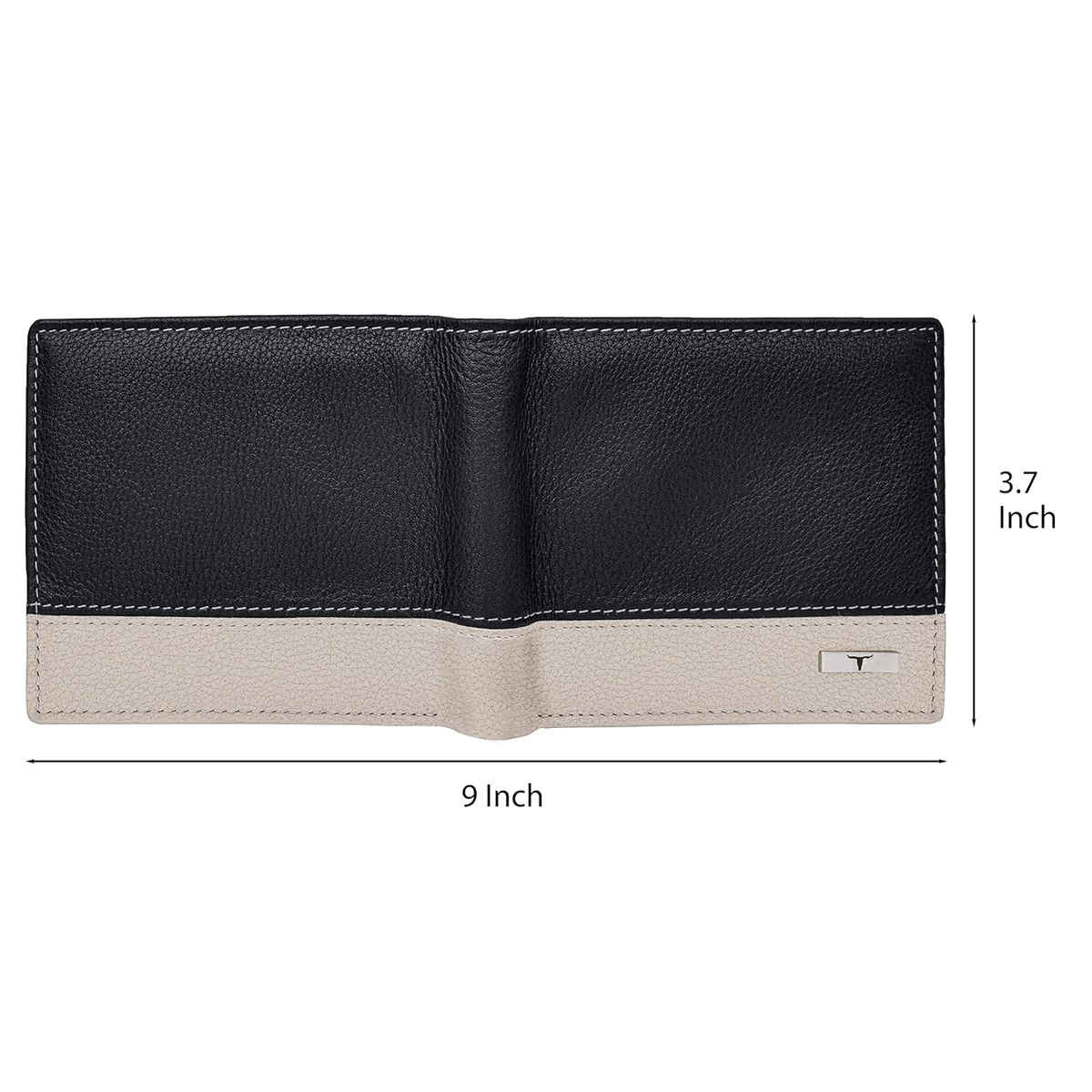 Urban Forest Men'S Seattle Leather Wallet | Brown & Sand (1pc) & Ocean Solo Shot Glass (60Ml, 6Pcs) (6pc) Combo