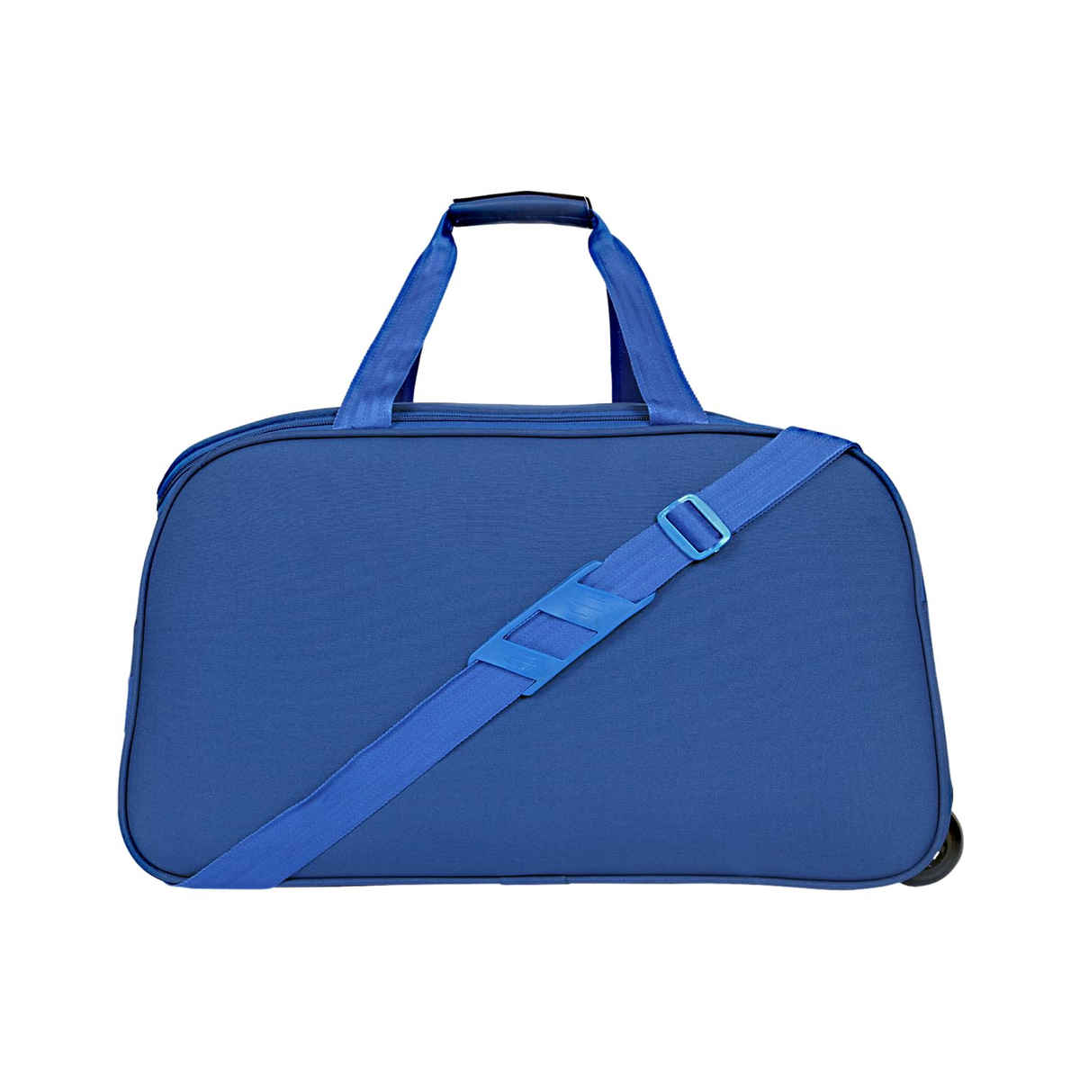 Urban Tribe Unisex Polyester 38 L Telescopic Duffle Trolley Bag | Blue