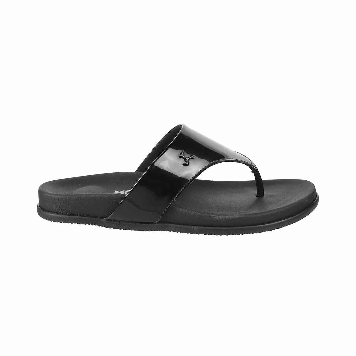 Mochi Women's Black Color Slip Ons | Size - UK - 6 (32-1355)