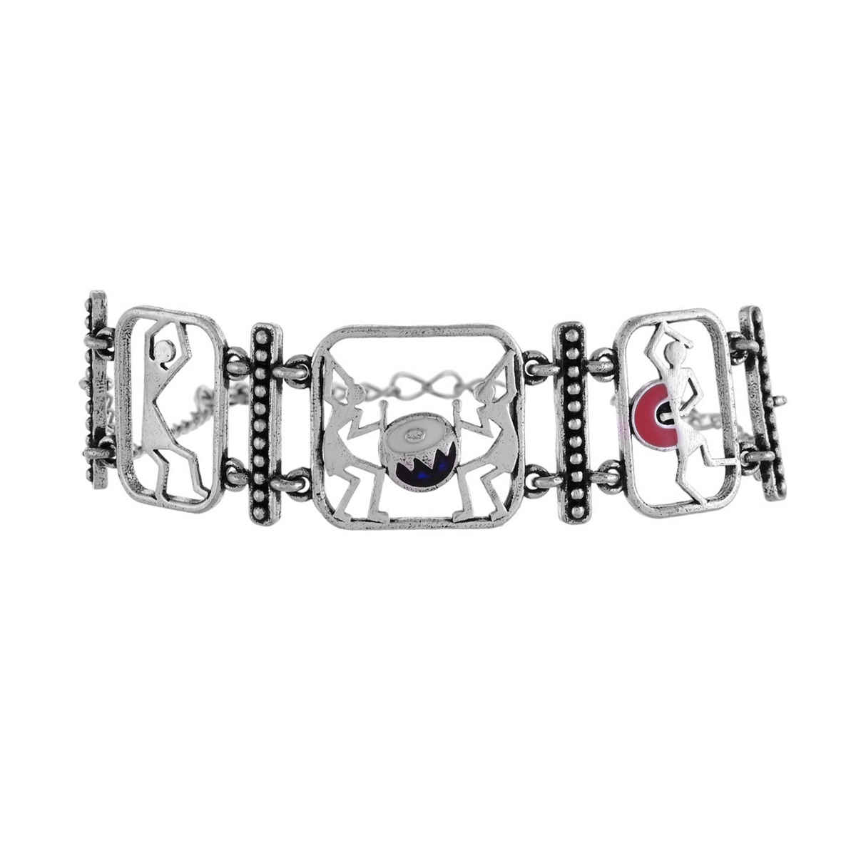 Voylla Warli Rangilo Maro Dholna Bracelet