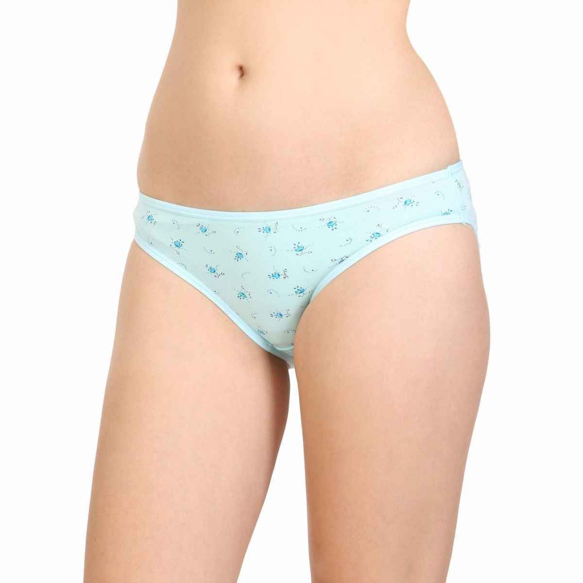 Bodycare Women High Cut Panty Printed Premium Cotton | Assorted - XL