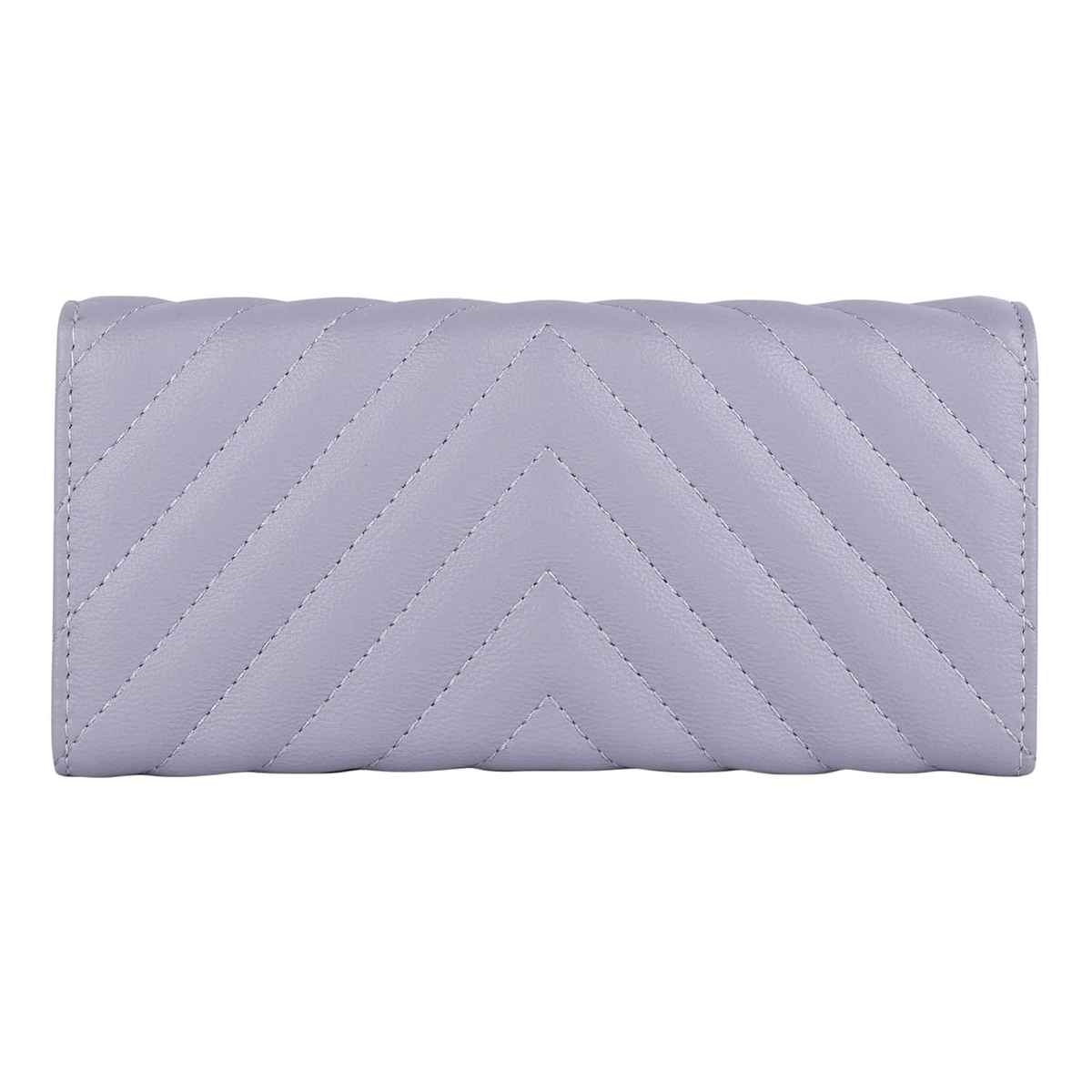 Lino Perros Women's Quilted Wallet | LWPR00434 | Lavender