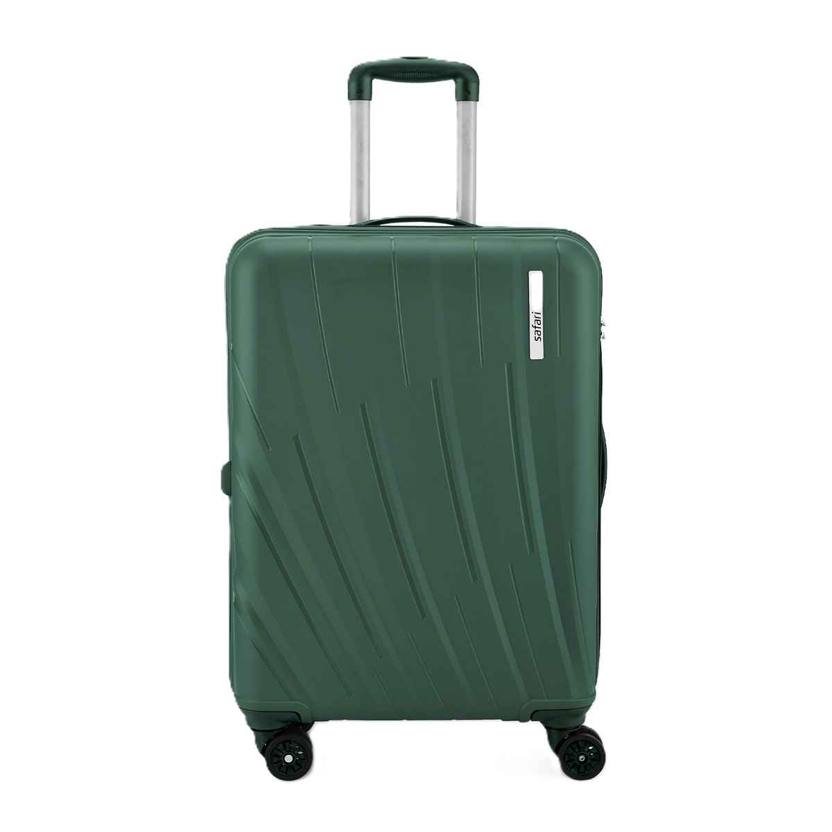 Safari Vamos Medium Trolley Bag, 8 Wheels, Hard, Polypropylene | Dusk Green - 66 cm