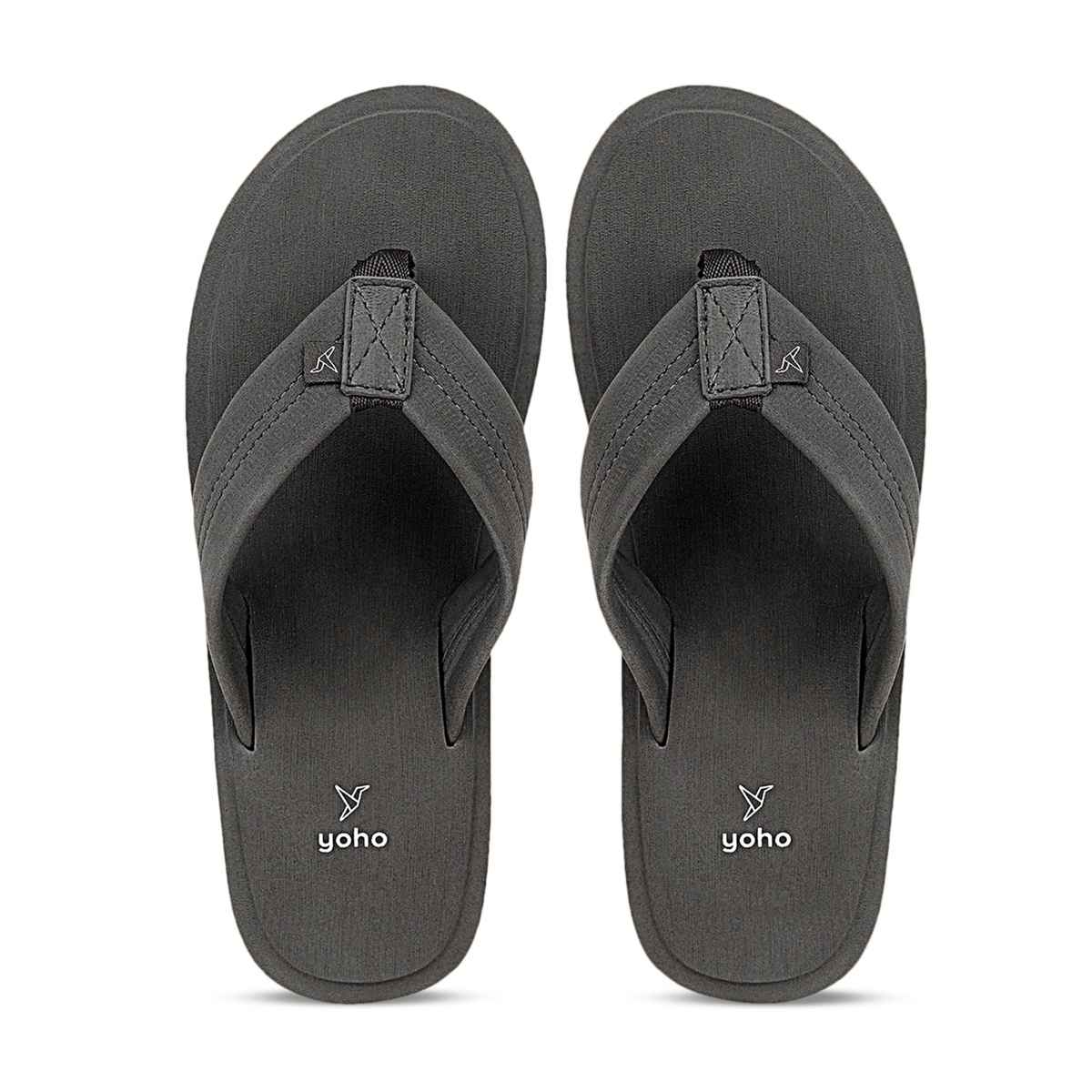 Yoho Men Slippers Bubbles | Monsoon Grey | UK 8