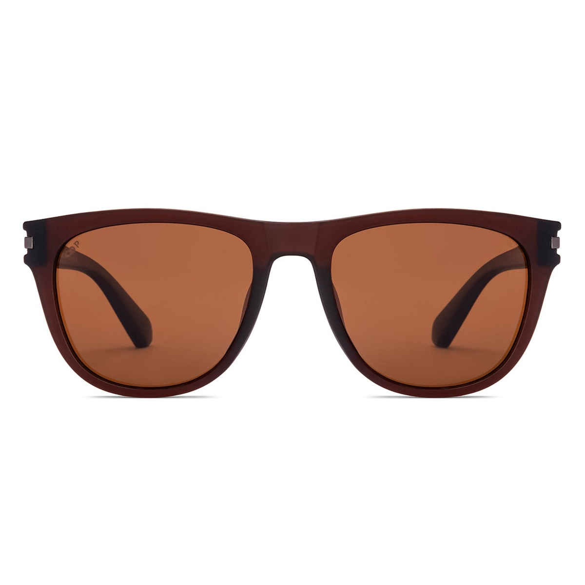 Vincent Chase By Lenskart Polarized & 100% UV Protection Unisex Sunglasses |  Medium 14.7 cmBrown