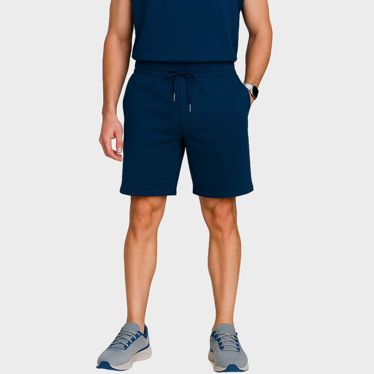 EQL Men s Pure Cotton Shorts | Teal | XXL