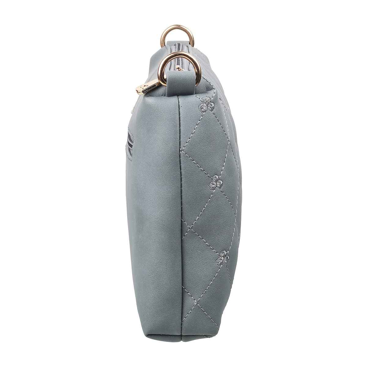 Mochi Women's Pu Sling Bag | 66-7354-14 | Grey
