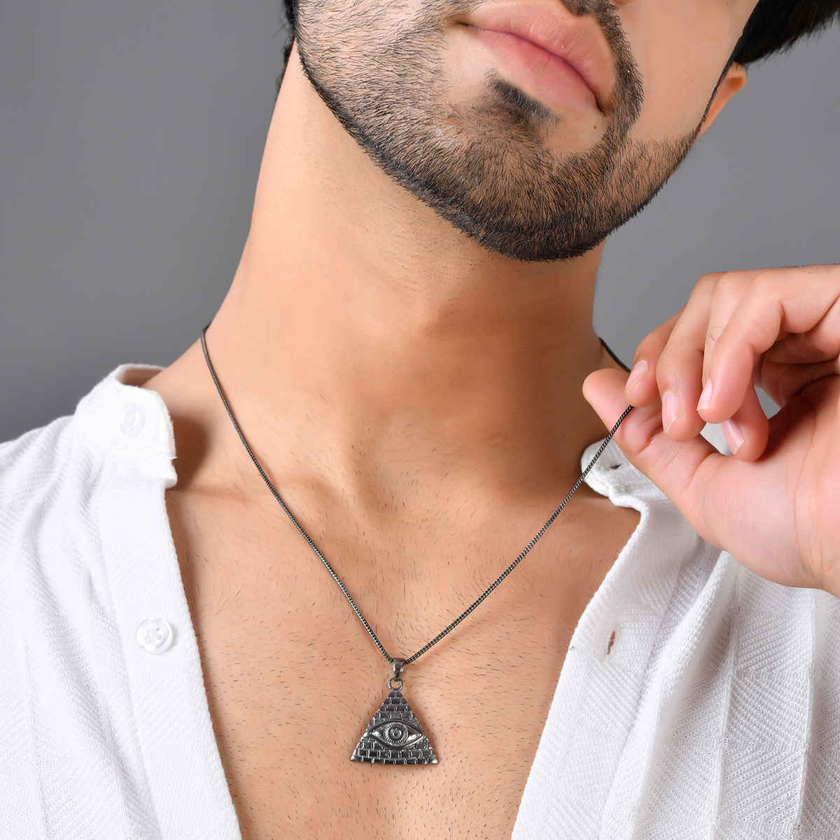 Voylla | Eclipse Illuminati Pendant Mens Pendant