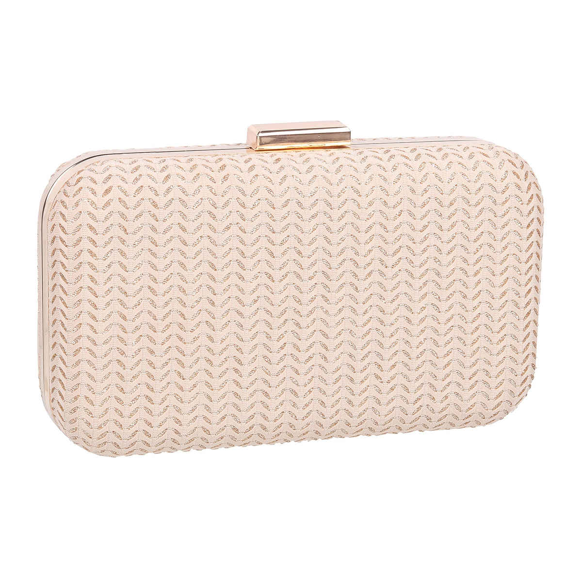Mochi Women's Party Clutch | 38-8368-15 | Gold