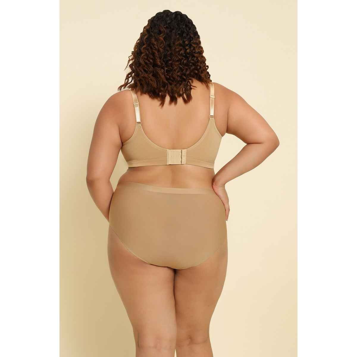 Van Heusen Women Skin Cotton Minimizer Bra - Wireless | Non Padded | Full Coverage - 42C