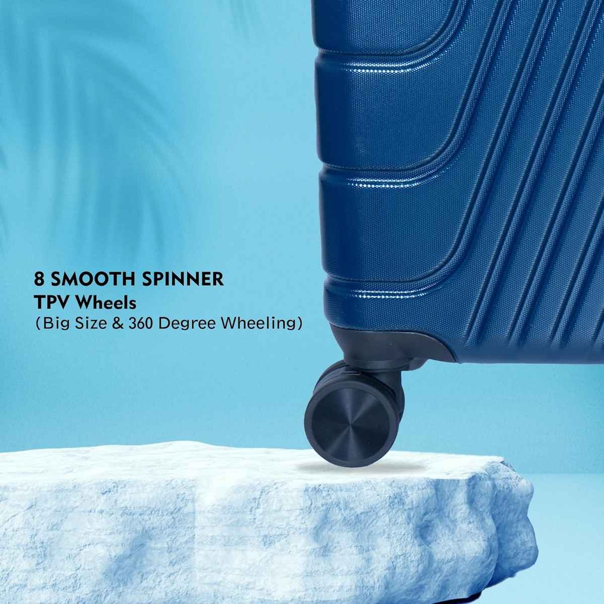 Luggero Eternal Trolley Bag | Deep Blue - M